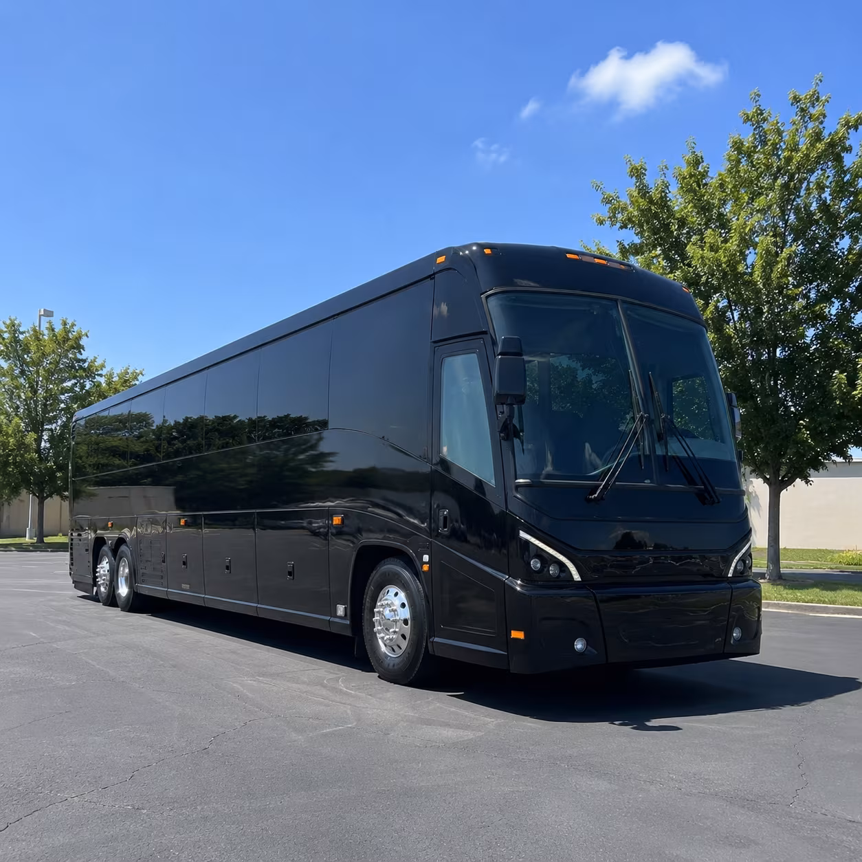 bus rental options for visalia trips