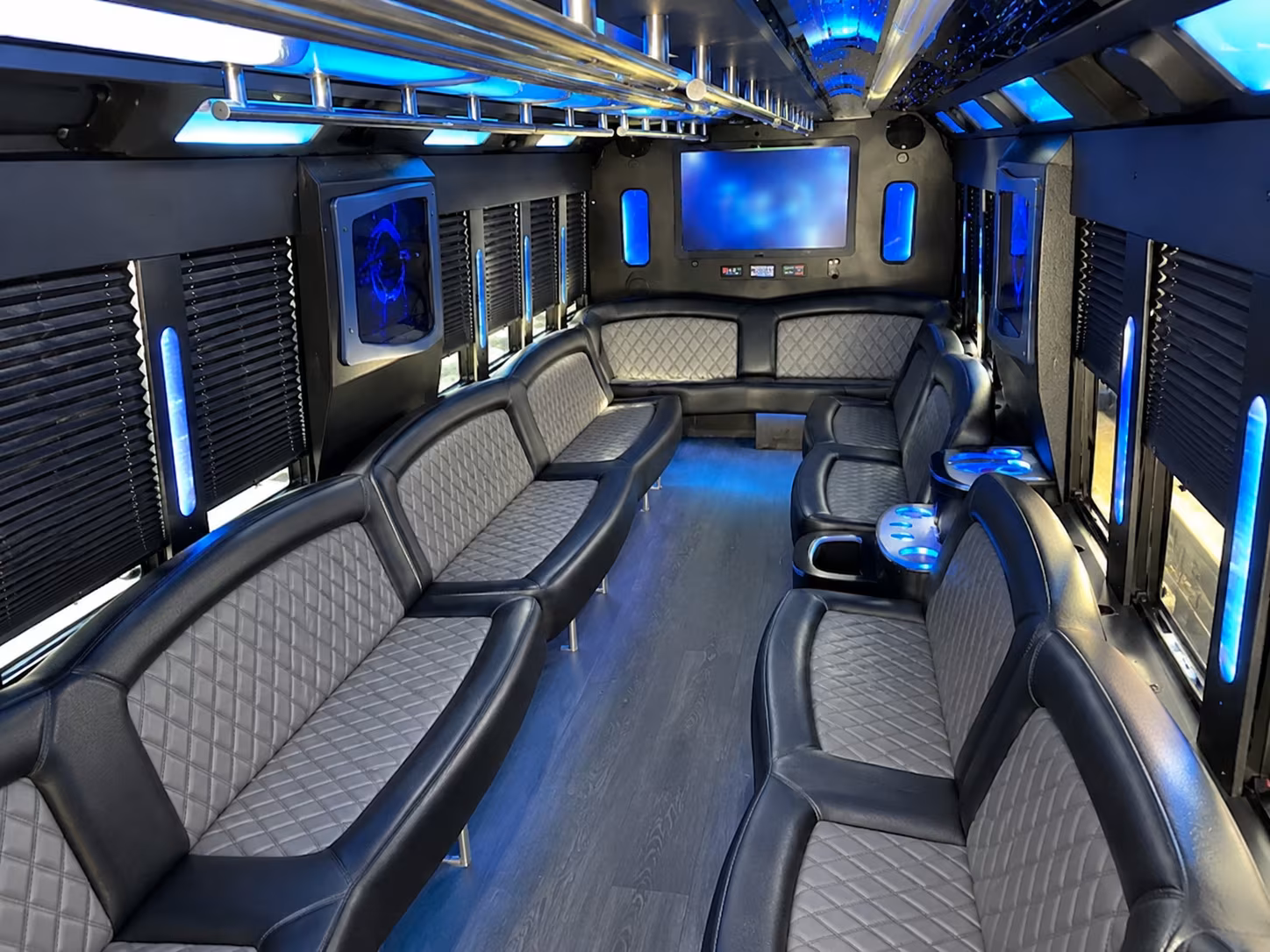 corporate party bus rental