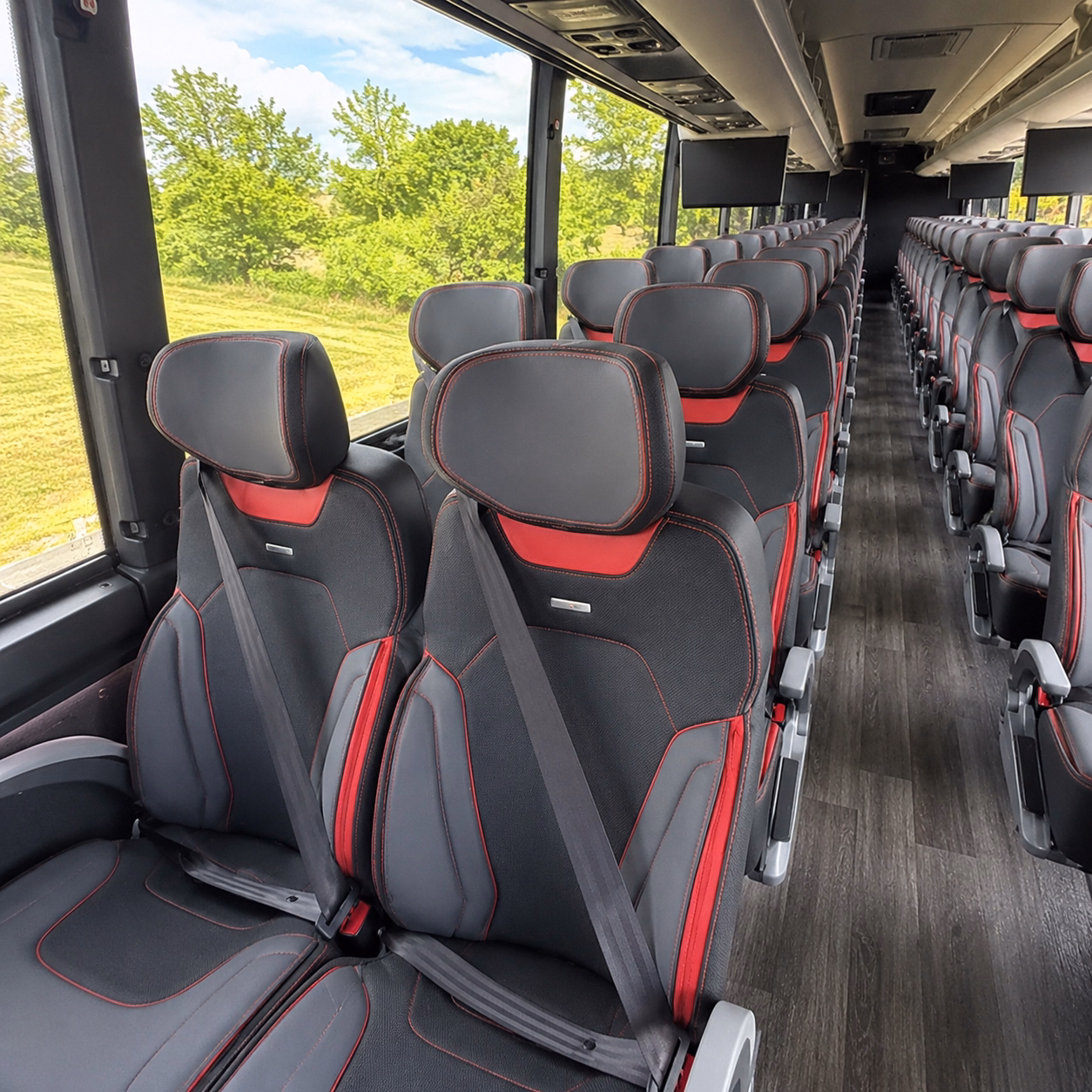 how distance and duration affect charter bus rates in visalia