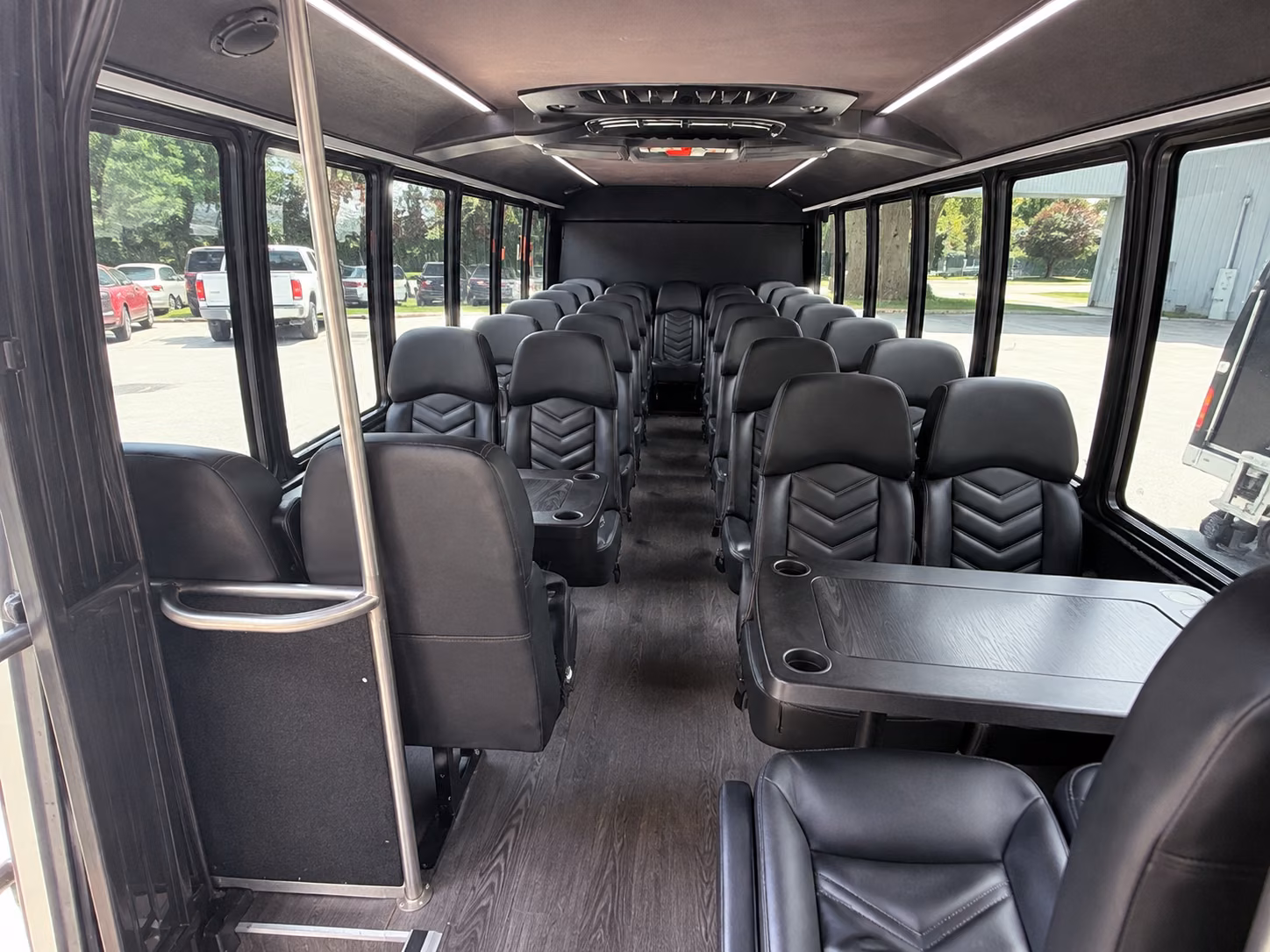 visalia airport transportation onboard seating