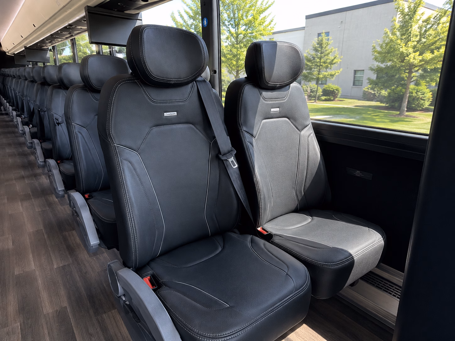 visalia concert transportation onboard seating