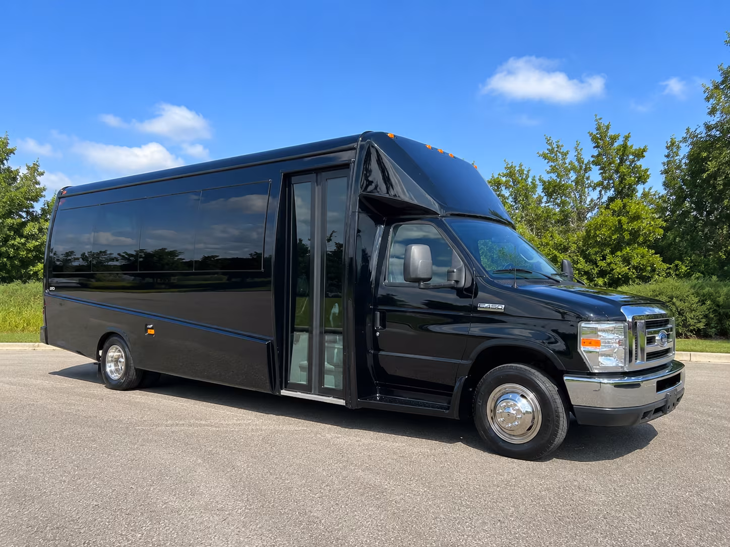 visalia corporate event transportation onboard seating