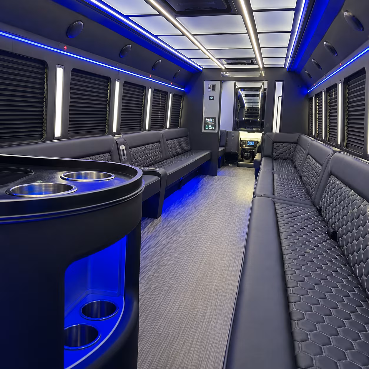 visalia party bus rentals inside