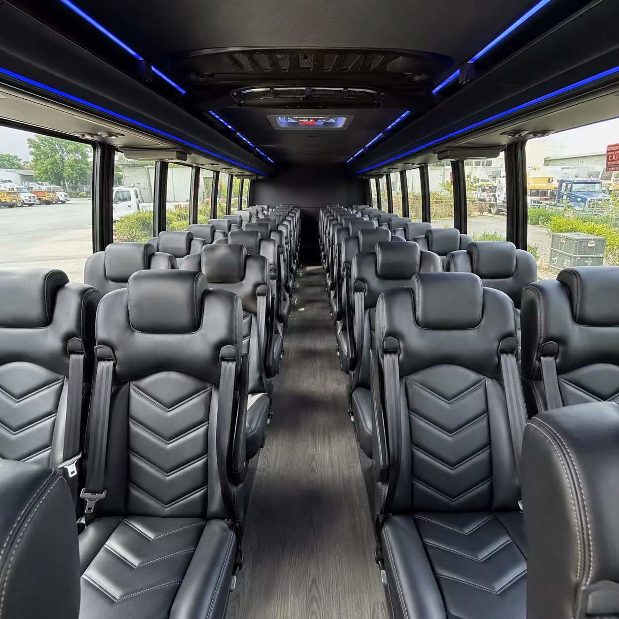 visalia prom transportation onboard seating