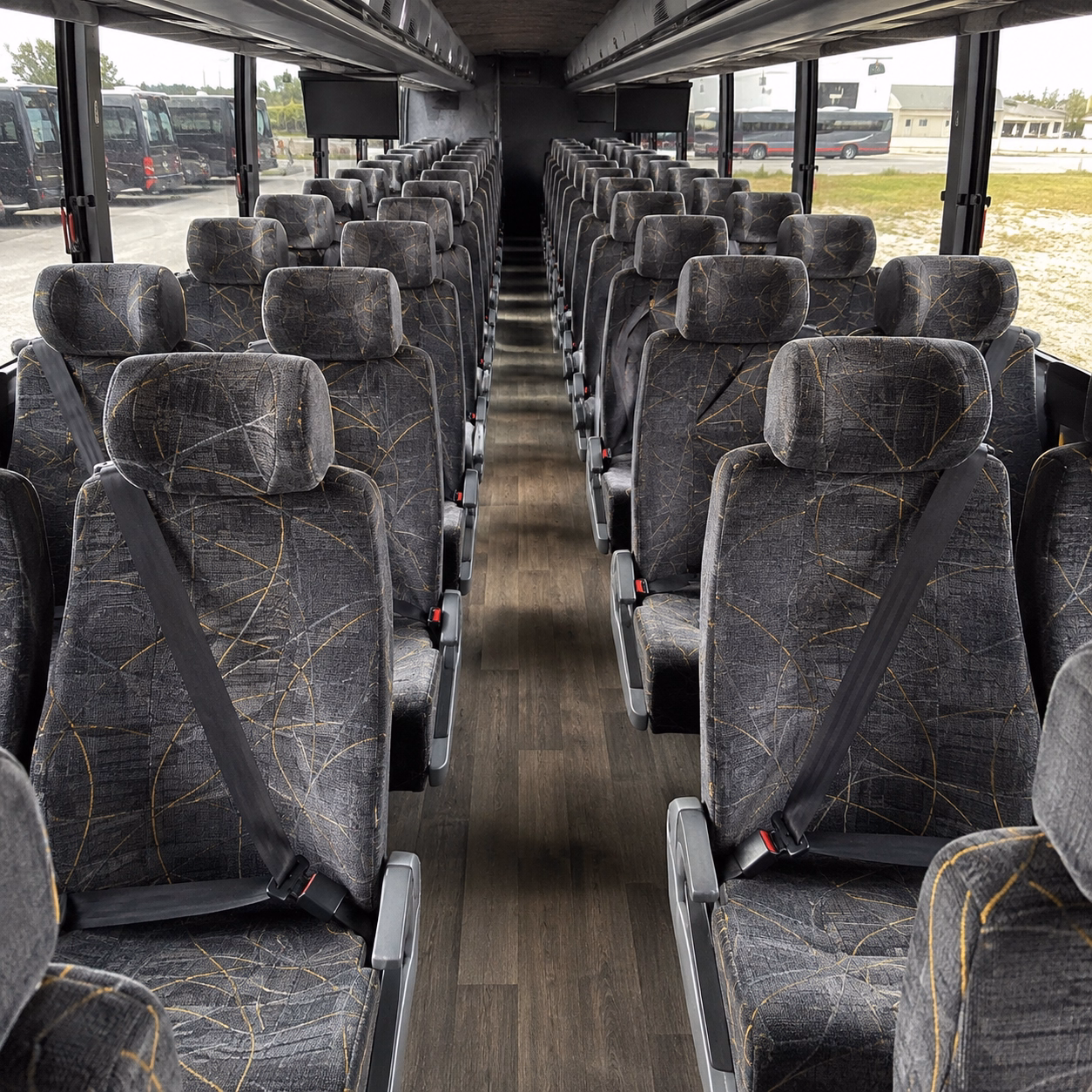 visalia religious group transportation onboard seating